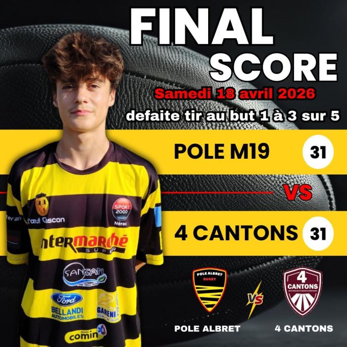 USBergerac  VS Pole Albret
