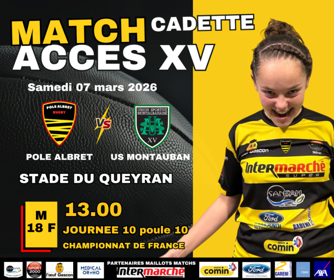 USBergerac  VS Pole Albret