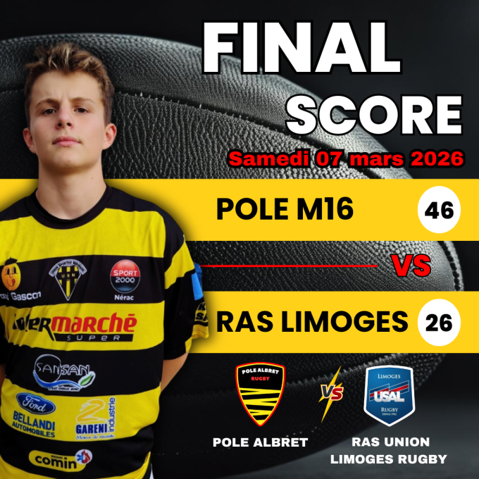 USBergerac  VS Pole Albret