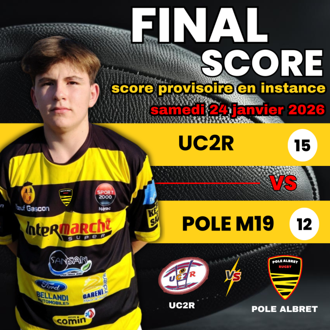 USBergerac  VS Pole Albret