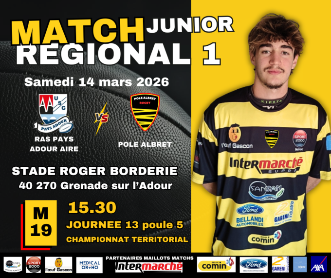 USBergerac  VS Pole Albret