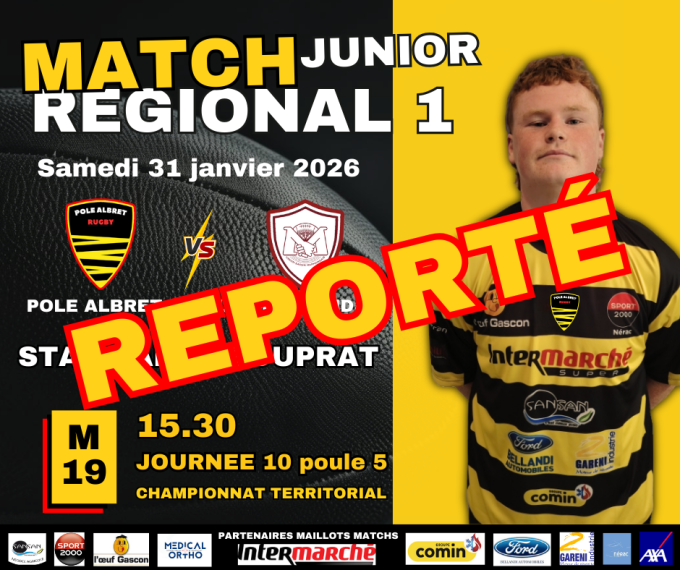 USBergerac  VS Pole Albret