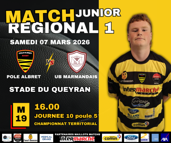 USBergerac  VS Pole Albret